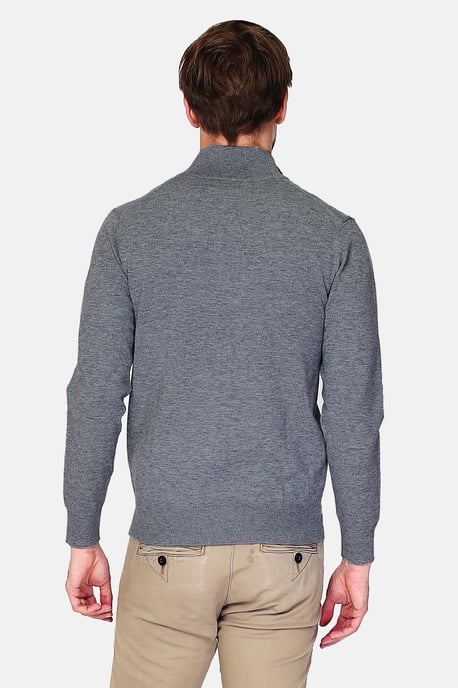 GB - William de Faye - Short zip - Dark Gray - Image 2