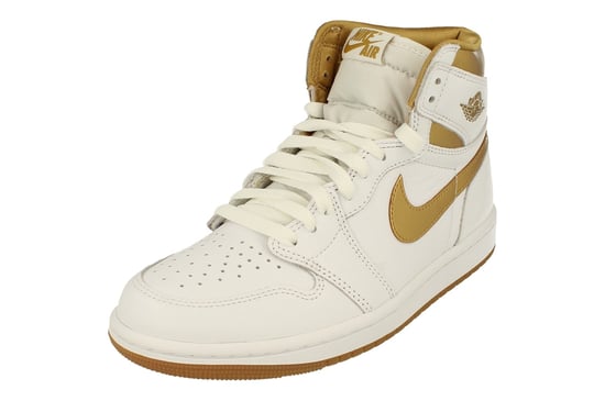Nike Womens Air Jordan 1 Retro Hi OG White Trainers
