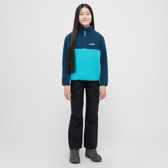 Peter Storm Kids' Borg 1/4-Zip Fleece Mid-layer with Warm, Soft & Cosy Fabric