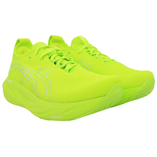Asics Gel-Nimbus 25 Mens Lime Running Shoes - Image 5
