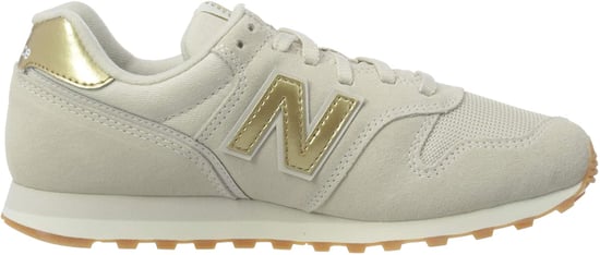 Womens New Balance 373 Sneakers in Grey/Gold
