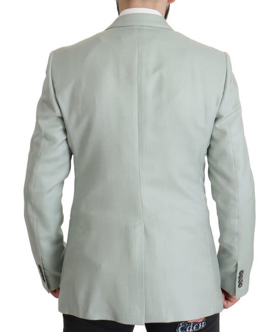 Dolce & Gabbana Green Cashmere Men's Blazer Men's Jacket - Image 3