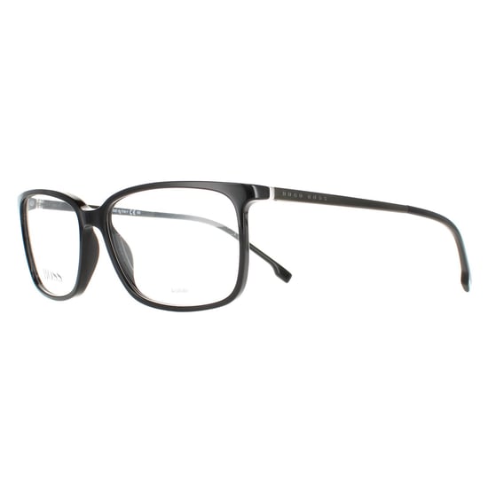 Hugo Boss Rectangular Mens Black BOSS 1185/IT Glasses