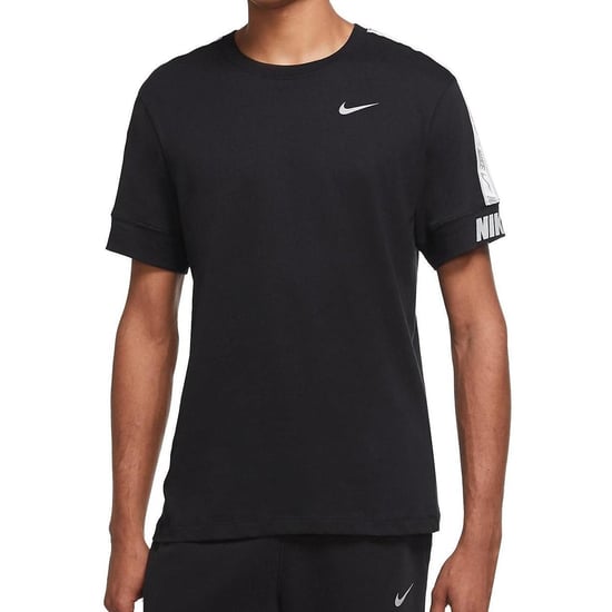 Nike Heren NSW Repeat T-shirt Zwart - Image 1