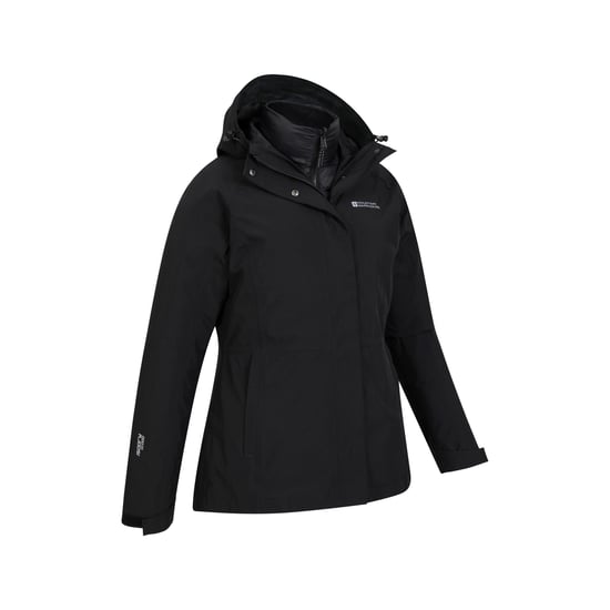 Mountain Warehouse Womens/Ladies Alaskan 3 in 1 Padded Jacket (Black)