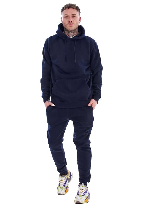Kruze Heren Pullover Hoodie Tracksuit Set - Image 1