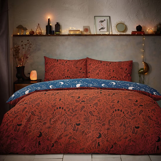 furn. Witchy Vibes Reversible Duvet Cover Set
