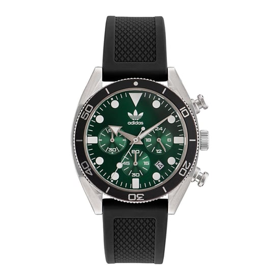 Adidas Originals Edition Two Chrono Unisex's Black Watch AOFH23005 - Image 1