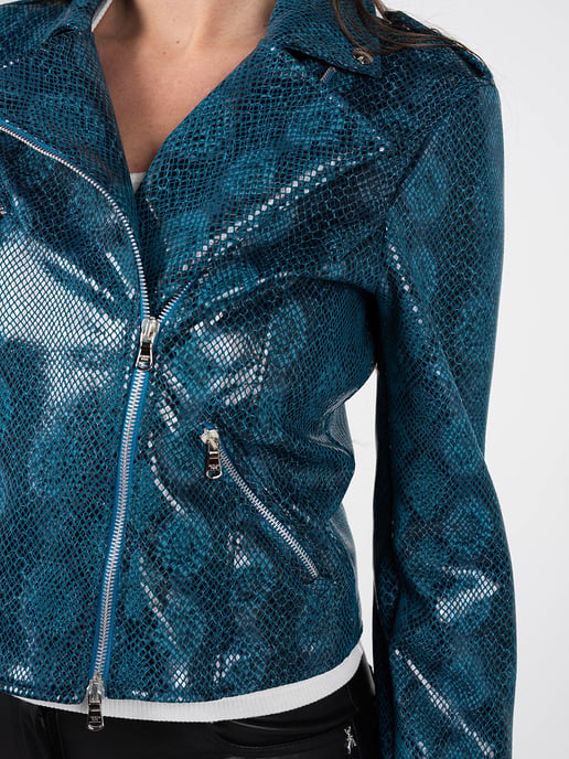 Patrizia Pepe Jacket Woman's Blue - Image 5
