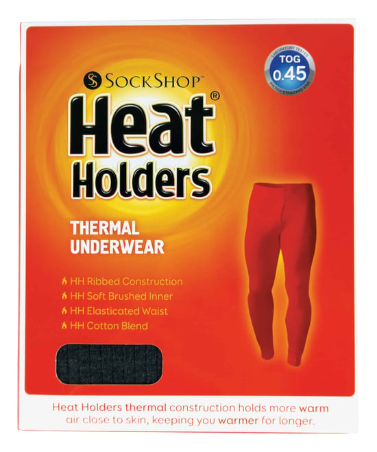 Heat Holders - Mens Cotton Thermal Underwear Bottoms Long Johns - Image 2