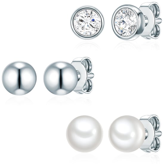 Rafaela Donata Female Sterling Silver Set ( Earring 3 pairs) - Image 1