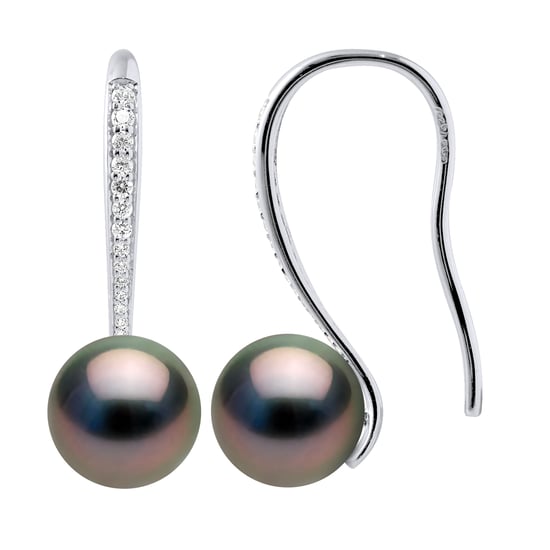 DIADEMA - Earrings - Real Tahitian Pearls