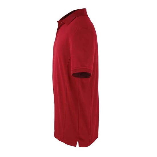 Premier Mens Coolchecker Pique Polo Shirt (Burgundy) - Image 3
