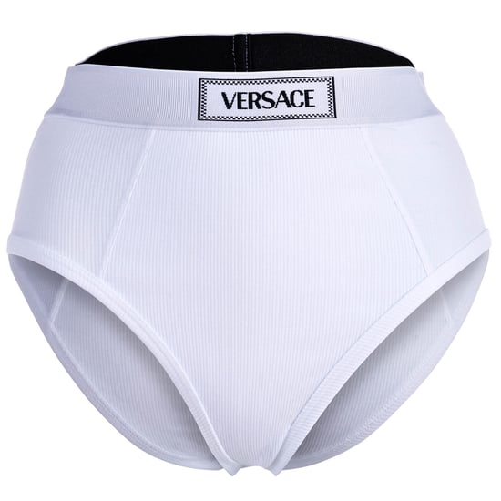 Versace Highleg Rib - Katoen Rib Elastische Canet Brief - Image 1