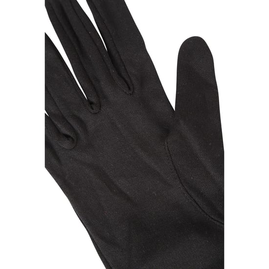 Mountain Warehouse Unisex Adult Silk Gloves (Black) - Image 3