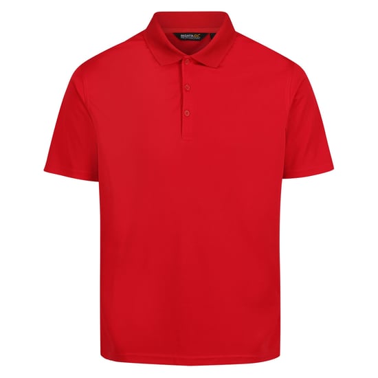 Regatta Mens Pro Moisture Wicking Polo Shirt (Classic Red)