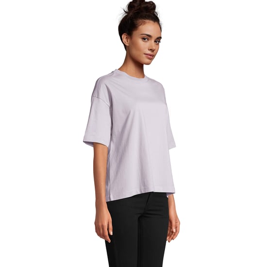 SOLS Womens/Ladies Boxy Oversized T-Shirt (Lilac) - Image 3