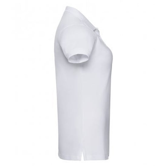 Russell Womens/Ladies Stretch Short Sleeve Polo Shirt (White) - Image 3