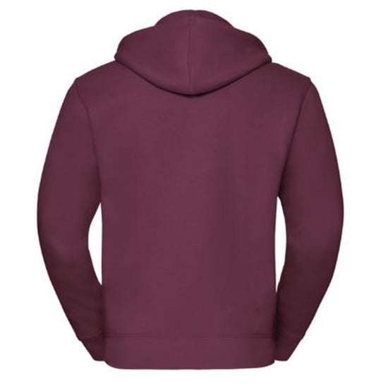 Russell Heren Authentieke Sweatshirt met volledige ritssluiting / Hoodie (Bourgondië) - Image 2