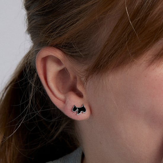 Luxenter 925 Sterling Silver rodiumpläterade örhängen - Trompik - Image 3