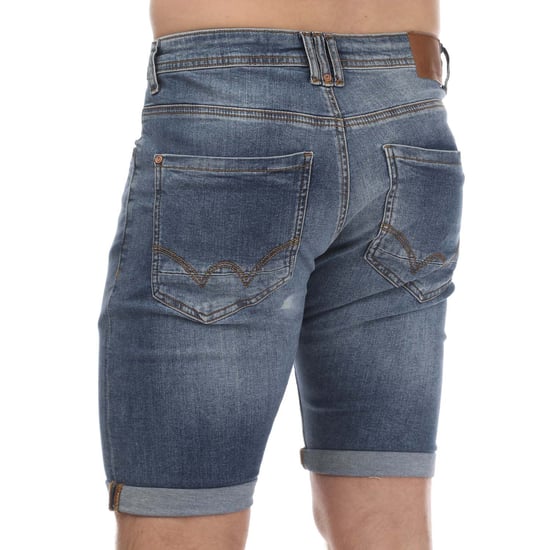 Men's Duck and Cover Zeki Denim Shorts in Denim - Image 2