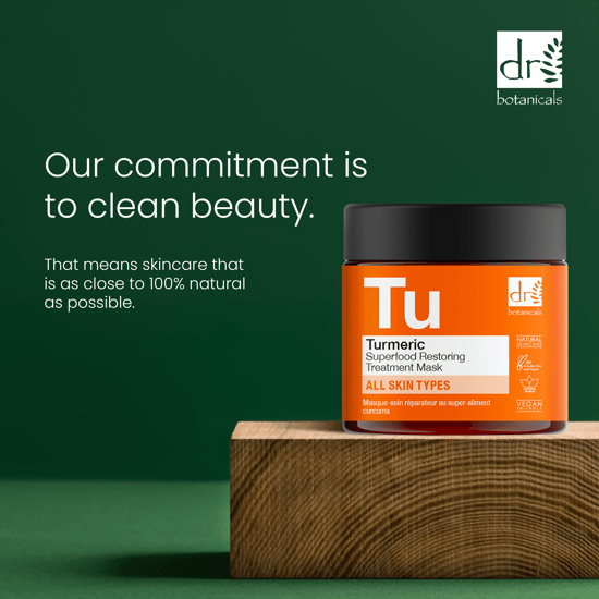 Dr Botanicals Curcuma Superfood Herstellend Behandelingmasker 60ml - Image 3