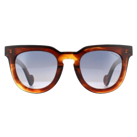 Moncler Sunglasses ML0008 45C Light Brown Smoke Mirror