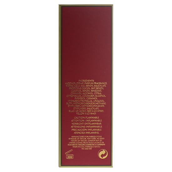 Elizabeth Taylor Diamonds And Rubies Eau de Toilette 50ml Spray
