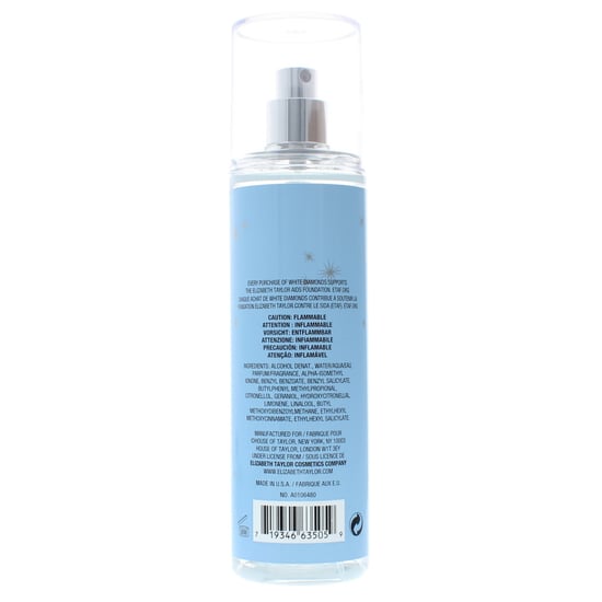 Elizabeth Taylor Sparkling White Diamonds Fine Fragrance Mist 236ml