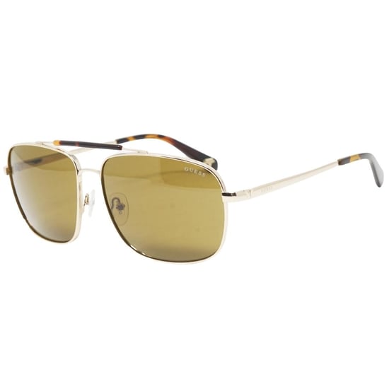 Guess Aviator solglasögon i guld - Image 1