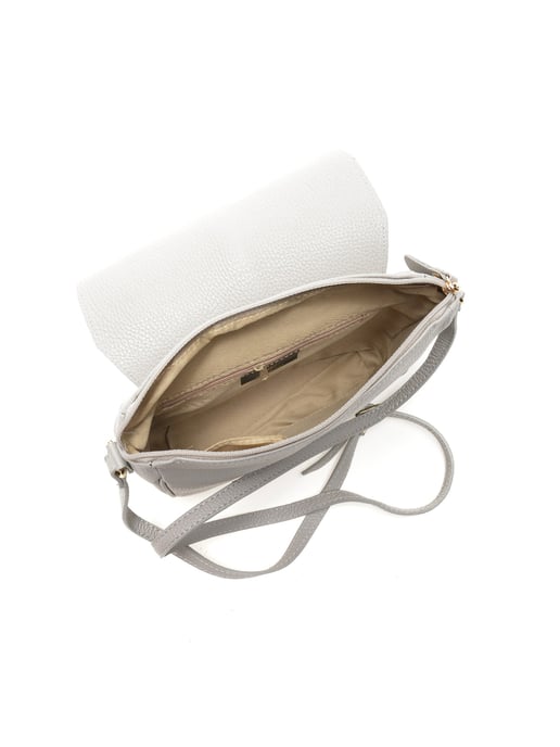 Renata Corsi SS22 RC 1100 Grey Leather Bag - Image 4