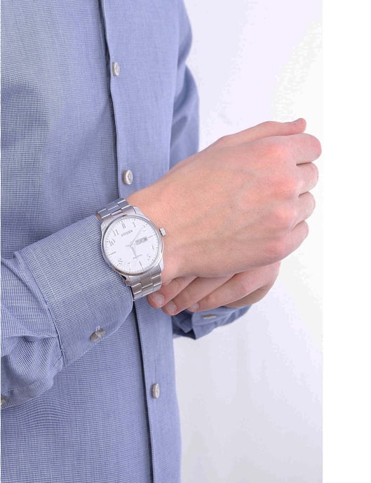 Citizen Heren Zilveren Horloge BM8550-81AE - Image 3