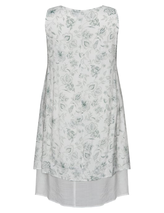 Womens Autograph Sleeveless Layer Dress - Plus Size