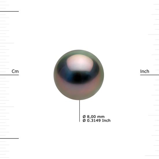 DIADEMA - Bracelet - Love Bond - Silver - Tahitian Pearl