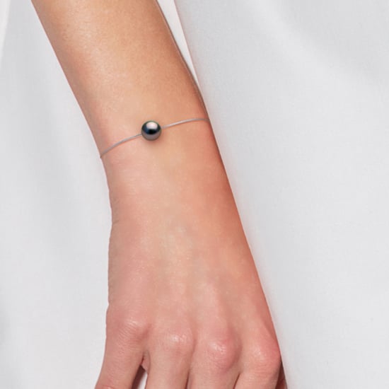 DIADEMA - Bracelet - Love Bond - Silver - Tahitian Pearl
