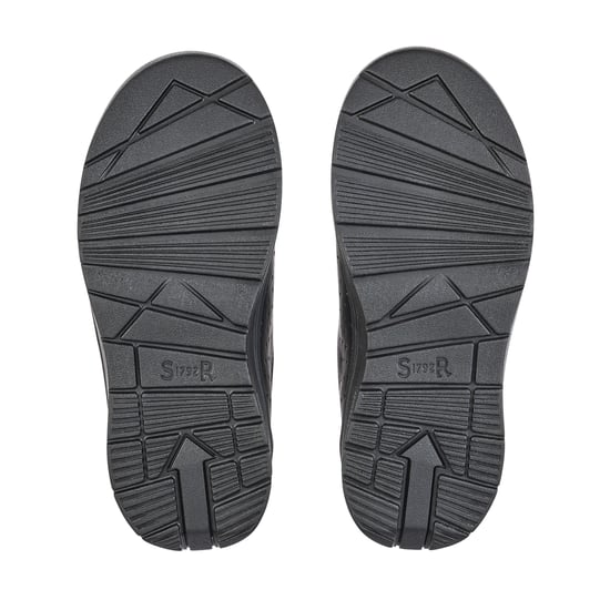 Start-Rite Yo Yo Black Leather Lace Up School Shoes