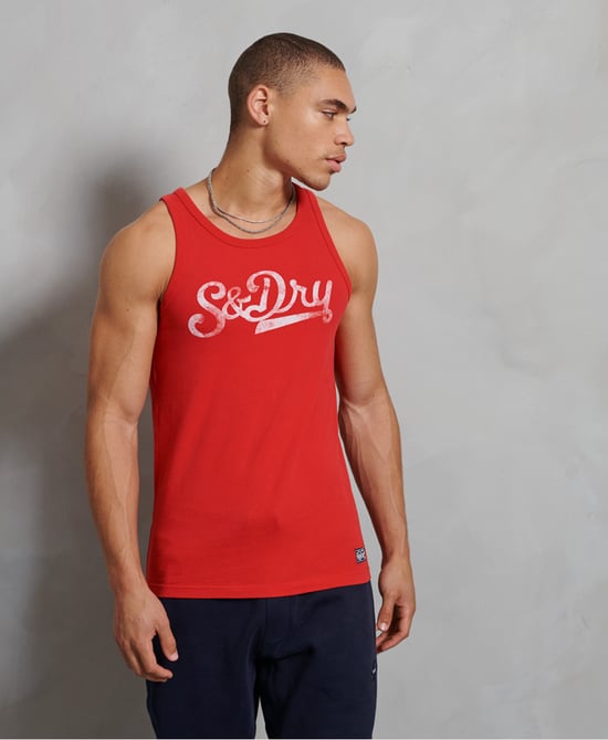 Superdry Collegiate Graphic Vest - Image 1