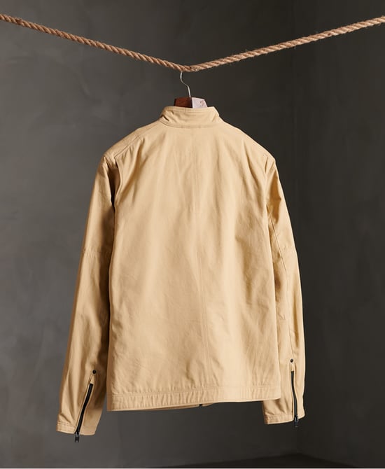 Superdry Cotton Carbon Biker Jacket