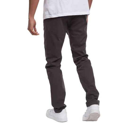 Crosshatch Mens Roysden Chinos (Charcoal) - Image 5
