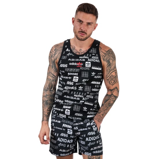 Men's adidas Originals Stick Tank in Black