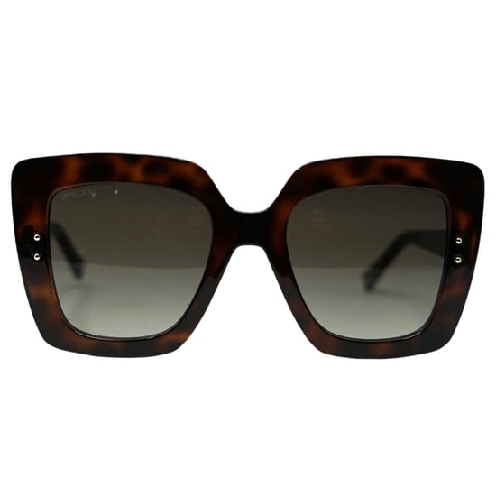 Jimmy Choo Auri/G/S 0086 HA Brown Sunglasses - Image 1