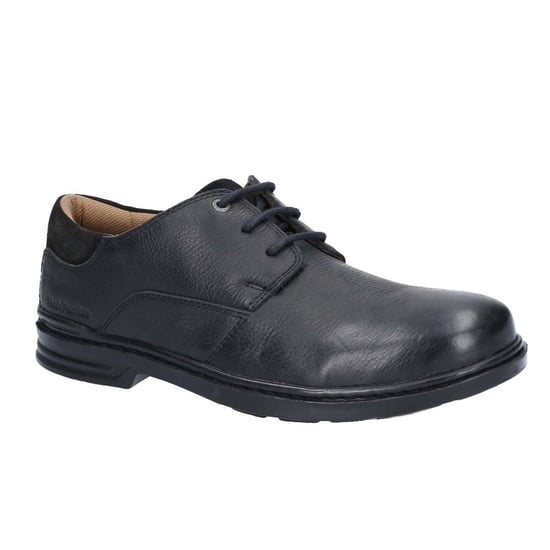 Hush Puppies Mens Max Hanston Lace Up Dress Shoe (Black)