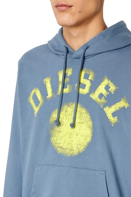 Diesel Blus Ginn Hood manlig Blå - Image 4