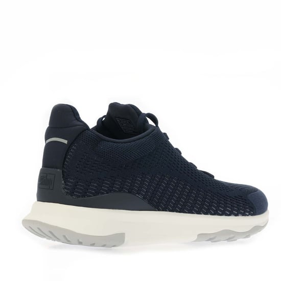Women's Fit Flop Vitamin FFX Knit Sports Trainers in Navy - Image 3