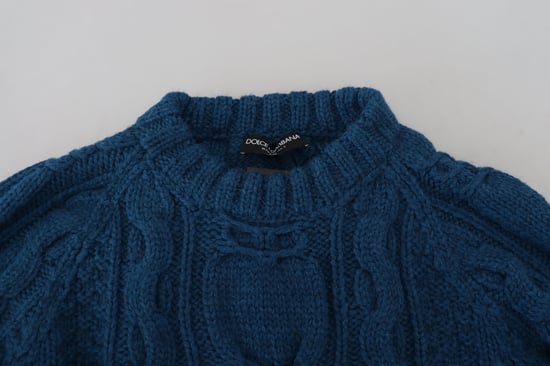 Stickad Ull Alpaca Tröja - Image 6