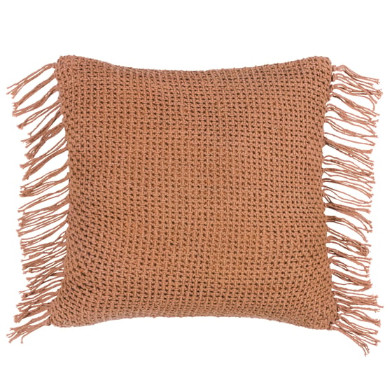 Yard Nimble Knitted Feather Filled Cushion
