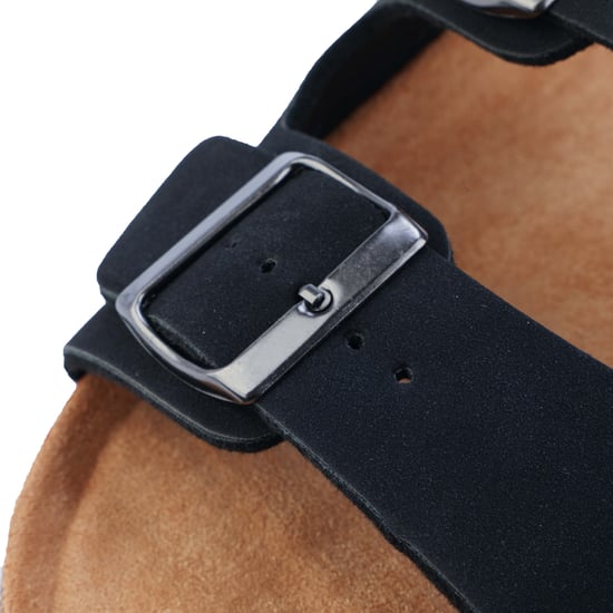 Men's Original Penguin Port Buckle Sandal in Black - Image 6