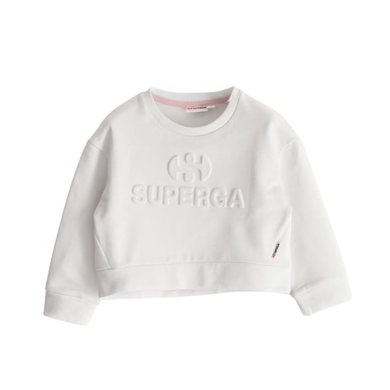 Superga Childrens/Kids Logo Sweatshirt (White)