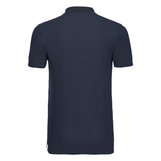 Russell Heren Rekken Korte Mouw Poloshirt (Franse marine) - Image 2