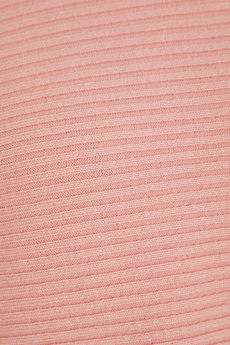 Pink Light Knit Buttoned Jumper